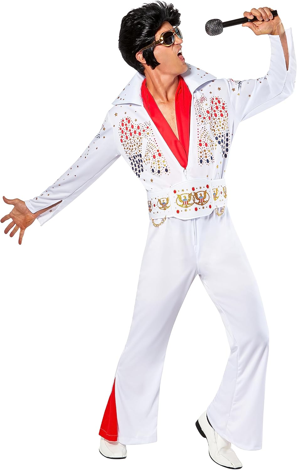 Elvis Now Deluxe Aloha Costume for Authentic Elvis Fans