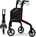3 Wheel Rollator Walker for Seniors 300 lb Capacity - Lightweight