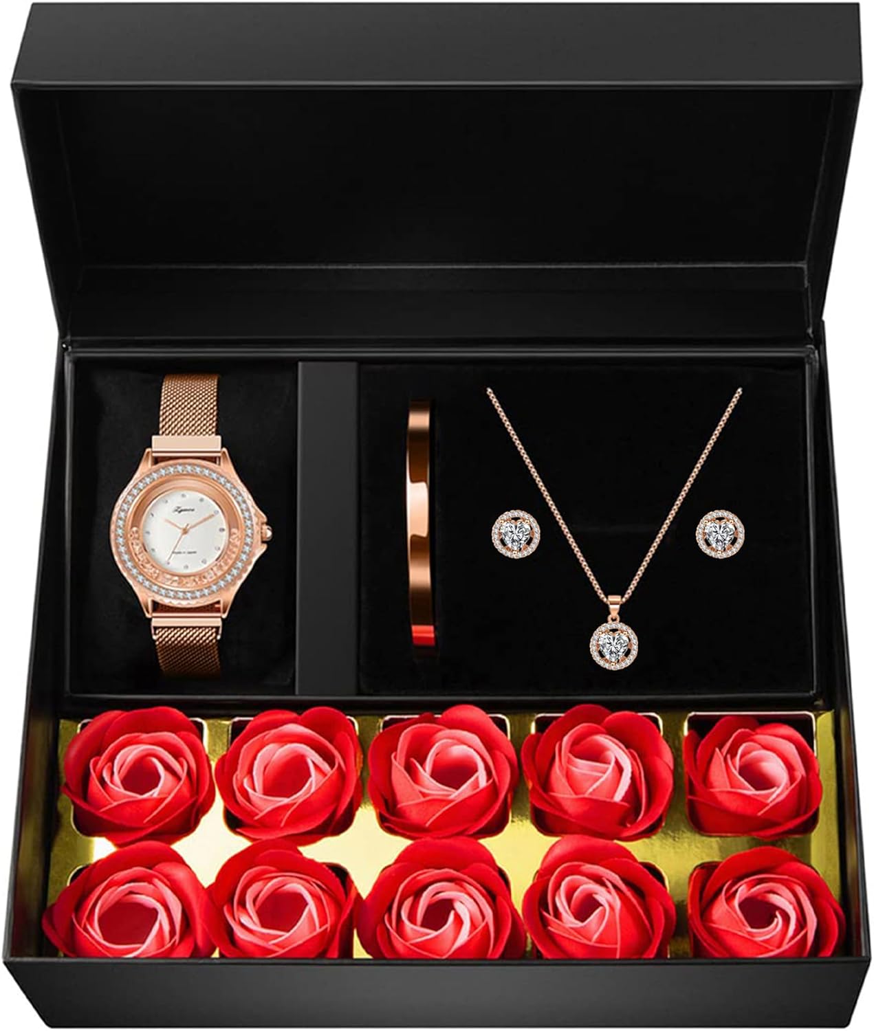 Rose Gold Jewelry Set for Her by Sego Alchemy