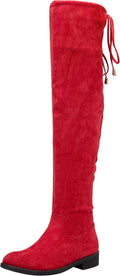 Vepose Women's 998 Suede Over The Knee High Boots - Comfortable