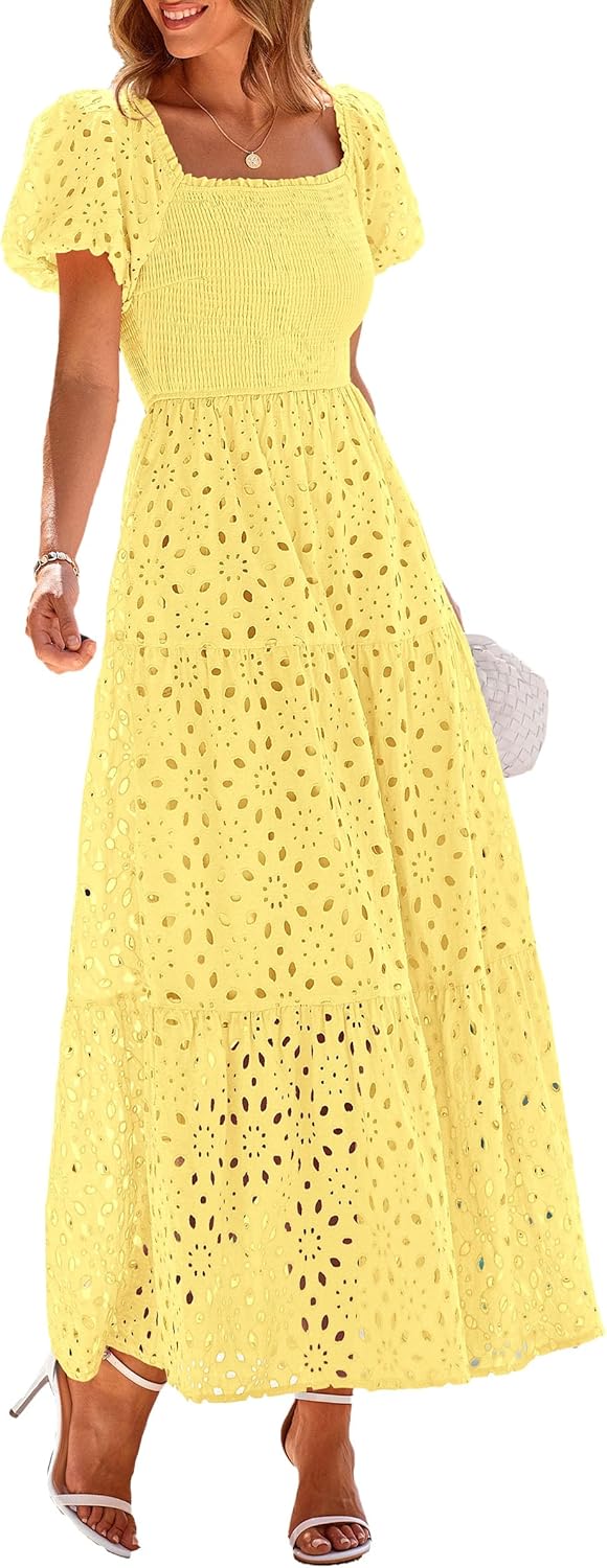 PRETTYGARDEN Summer Dresses for Women 2025 with Pockets
