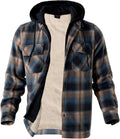 Winter Heavy Warm Sherpa Lined Fleece Plaid Flannel (Style 213X)