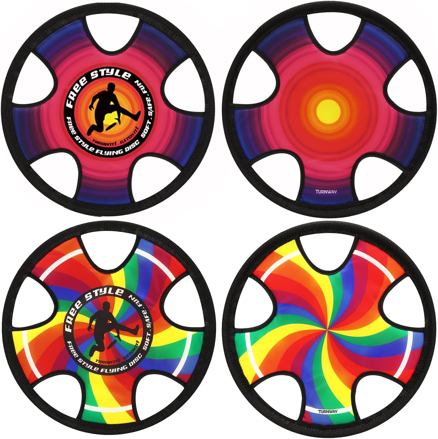 Ultimate Fun: Halo+Rainbow Flying Disc Set