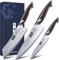 HOSHANHO 3 Piece Knife Set - Professional Japanese High Carbon Steel