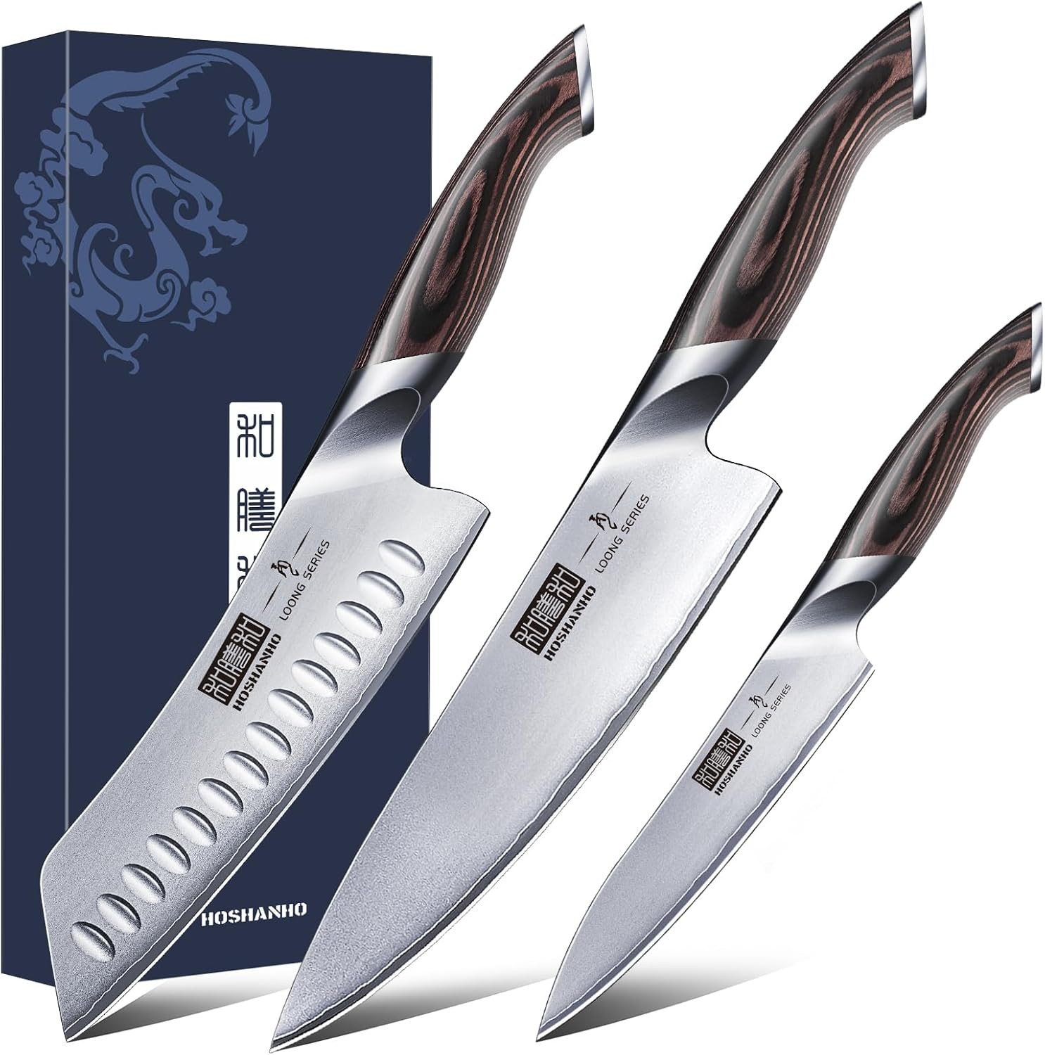 Professional Japanese High Carbon Stainless Steel Knife Set