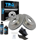 TRQ Front Brake Pad & Rotor Kit for Chrysler and Dodge Vehicles