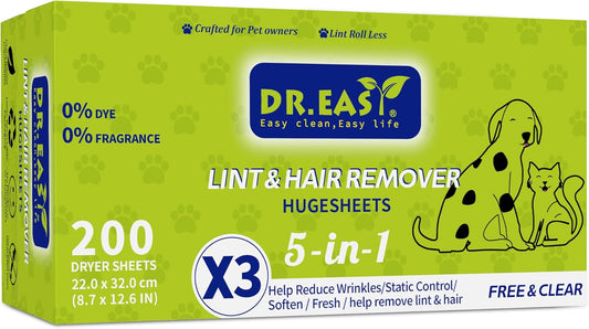 200ct Pet Hair & Lint Remover by Dr.Easy