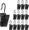 MAQIHAN 90PCS Small Curtain Clips - Hanging Hooks for Outdoor Decor