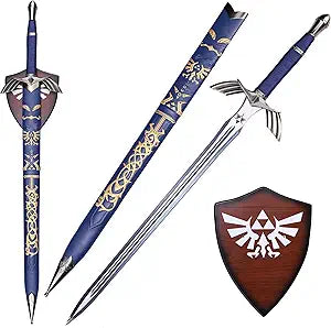 Legend of Zelda Link Master Sword Real Metal Cosplay Replica