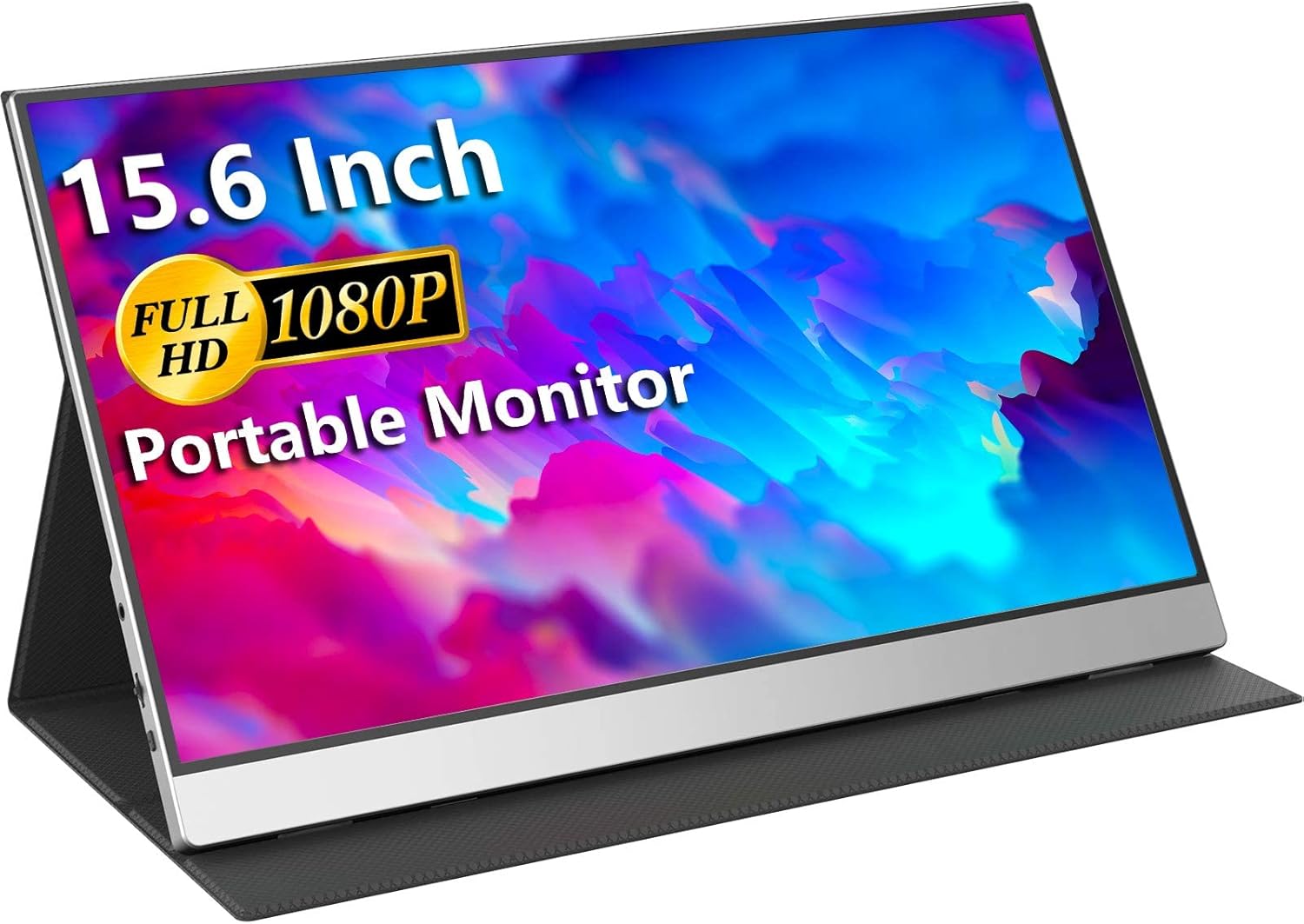Renewed Cocopar 15.6 FHD USB-C Monitor - Zero Frame, Dual Type-C, HDMI