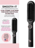 L'ANGE HAIR Smooth-It 2-in-1 Hot Comb Straightener - Frizz-Free