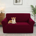 Stretch Couch Cover Washable Loveseat Slipcover - Non Skid Fit