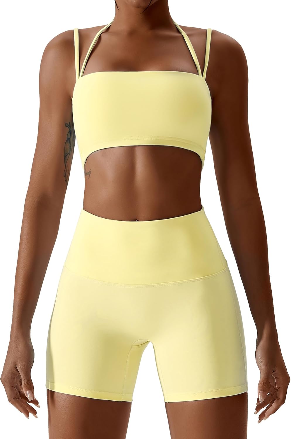 IMEKIS Women's Workout Sets: Stylish Yoga Outfit for Fitness