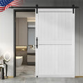 48in x 84in MDF Barn Door with 8ft Sliding Hardware - Quick Assemble