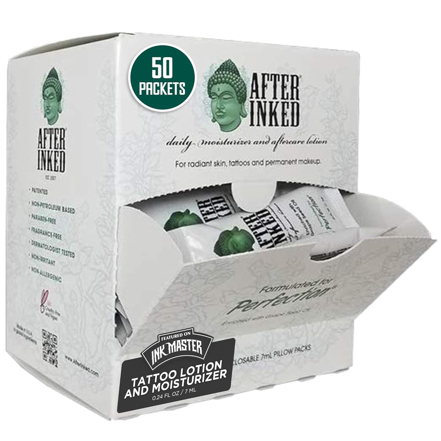 After Inked Tattoo Aftercare Lotion for Vibrant Skin Nourishment