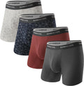Bamboo Cool Men's Ultra ComfortSoft Boxer Briefs Multipack - Moisture