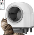 Smart Cat Litter Box Self Cleaning with Stairs - Quiet 14-Day Use