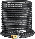 YAMATIC 5/16 in Flexible Pressure Washer Hose 100FT - Kink Resistant