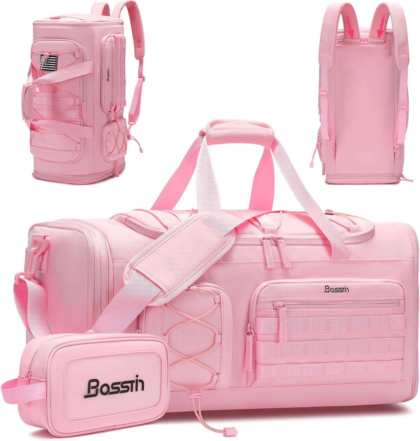 Bosstin Gym Bag for Women & Men - Versatile 45L Duffle Bag