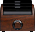 POOCCI Retro Bladeless Desk Fan - Whisper Quiet Power!