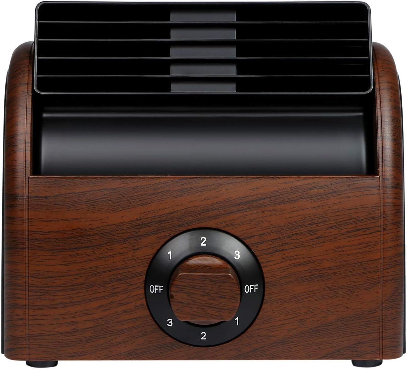 POOCCI Retro Bladeless Desk Fan - Whisper Quiet Power!