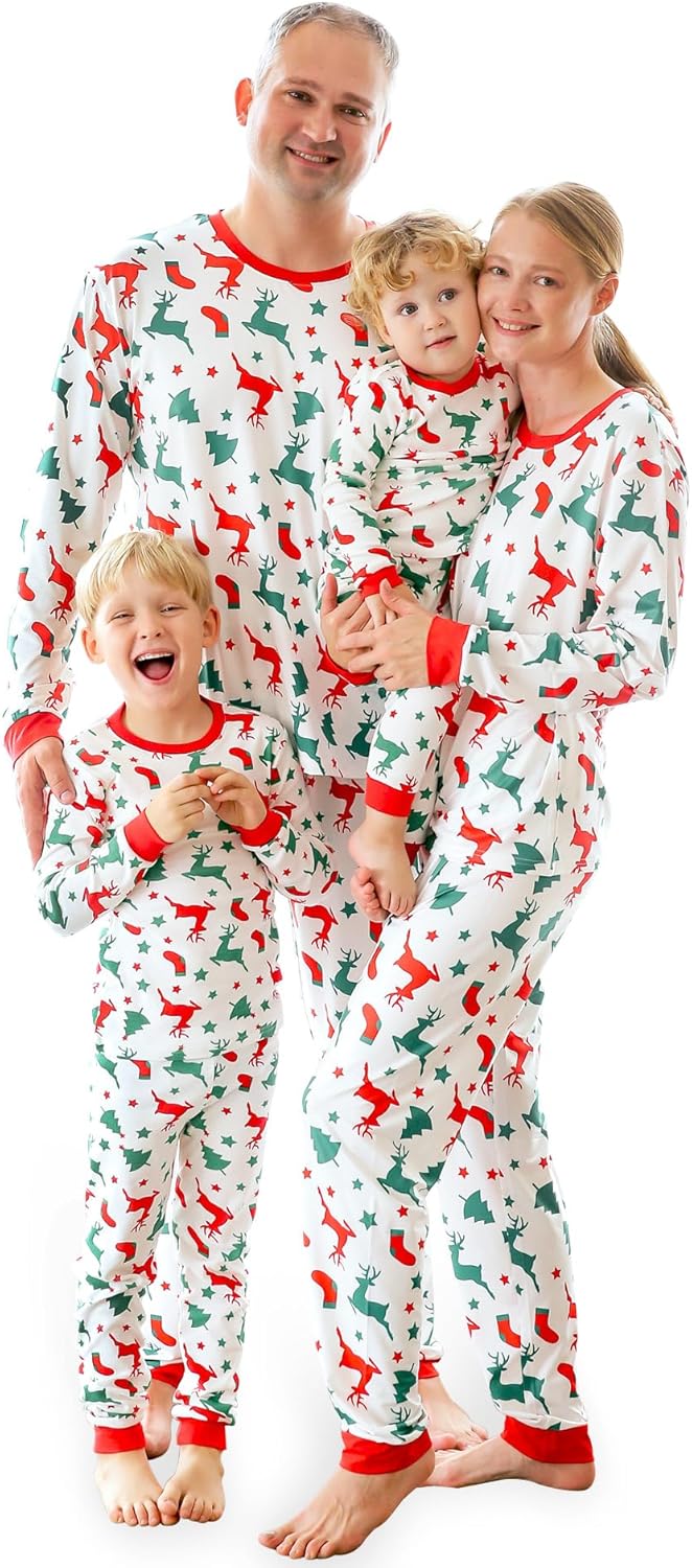 Matching Family Pajama Set for Christmas and Halloween Fun