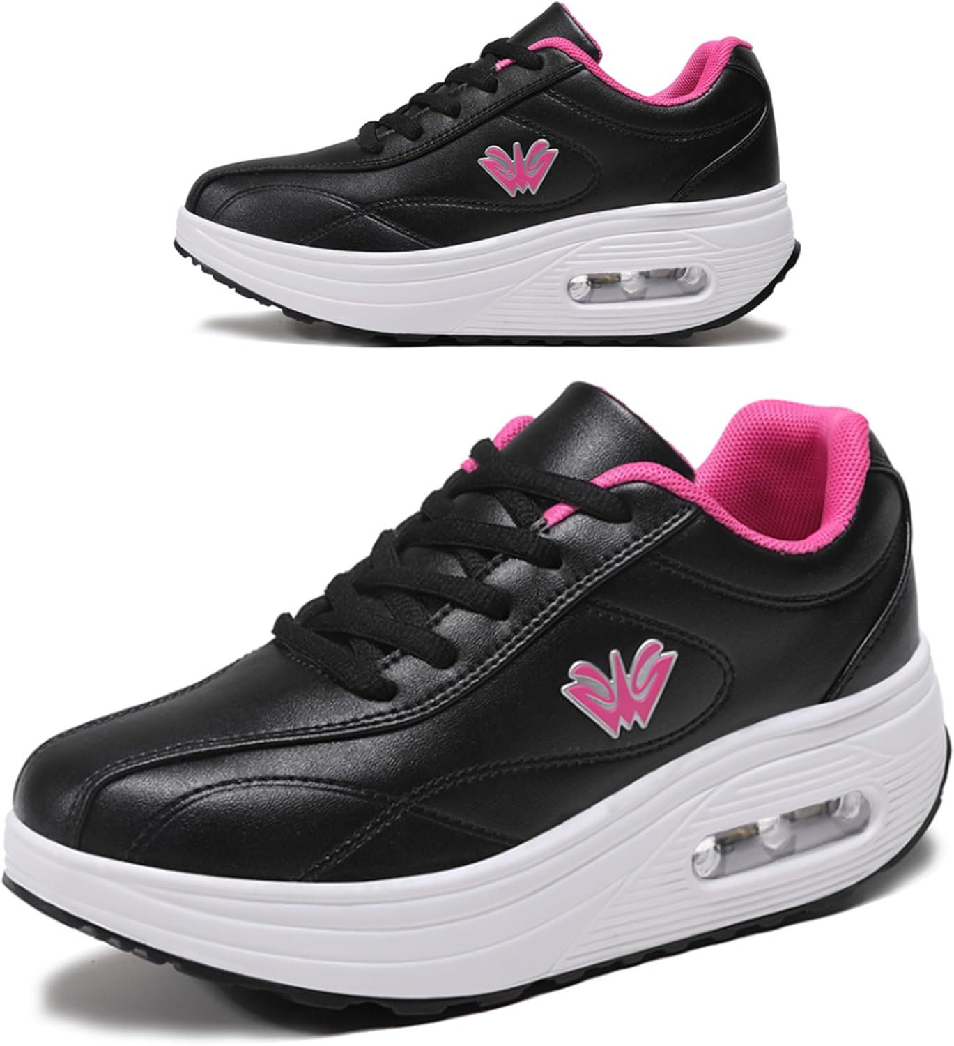 RUIDENG Platform Sneakers for Women with Air Cushion Comfort