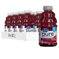 Pure Unsweetened Tart Cherry Juice Pack of 8 - Cold-Pressed Flavor