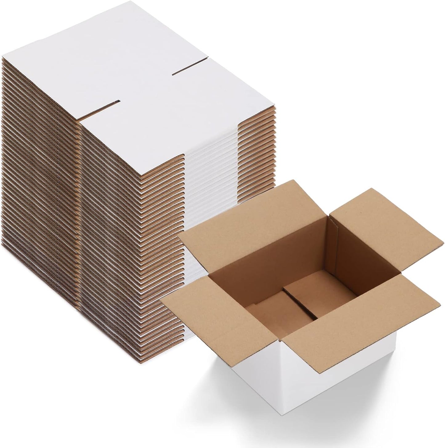 Calenzana Shipping Boxes Set of 40 for Packing and Mailing