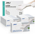 JMU Latex Gloves Extra Thick 5 Mil Medical Exam Gloves - Durable Fit