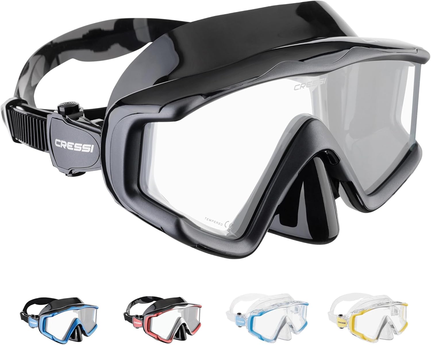Cressi Panoramic Diving Mask for Ultimate Comfort
