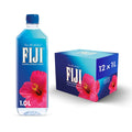 FIJI Natural Artesian Bottled Water 1L Pack of 12 - Soft Smooth Taste