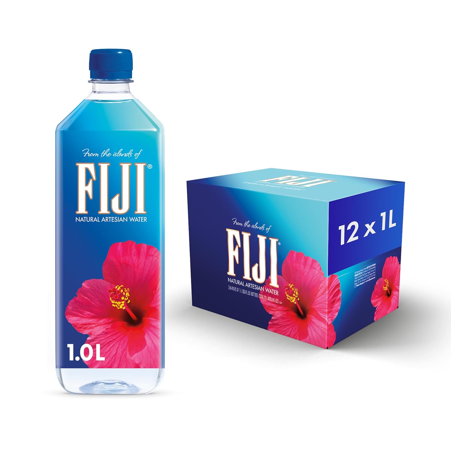 FIJI Natural Artesian Water 1L - Packed with Electrolytes