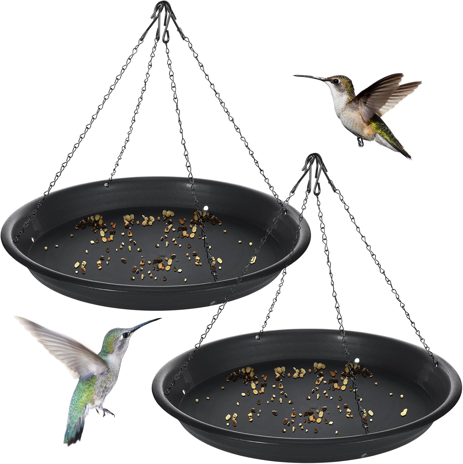 Bird Seed Catcher Tray Set for Clean Feeding in Your Garden