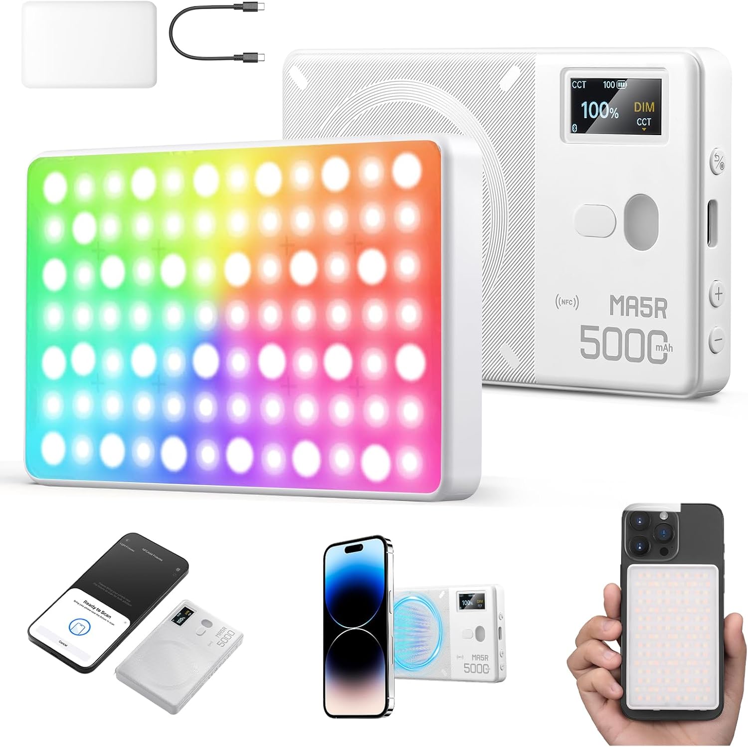 GODOX MA5R LED Fill Light for Selfies and Vlogging Needs