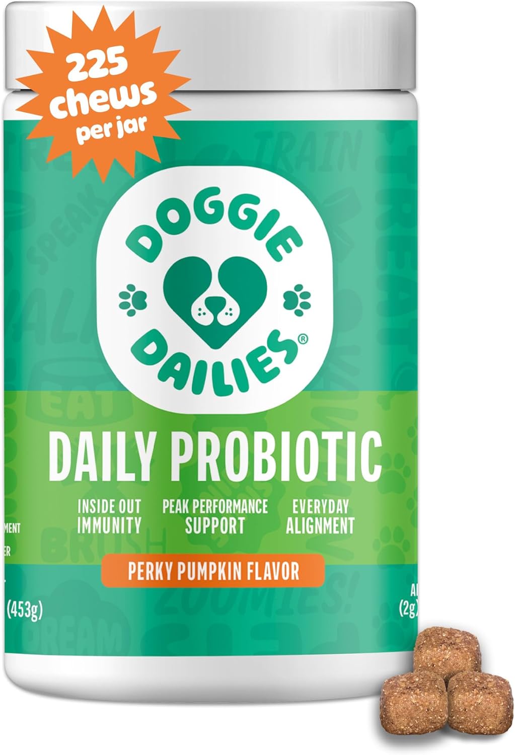 Advanced Dog Probiotics Chews for Digestive Health and Immunity