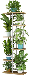Plant Stand 6 Tier 7 Potted Holder - Space-Saving Display