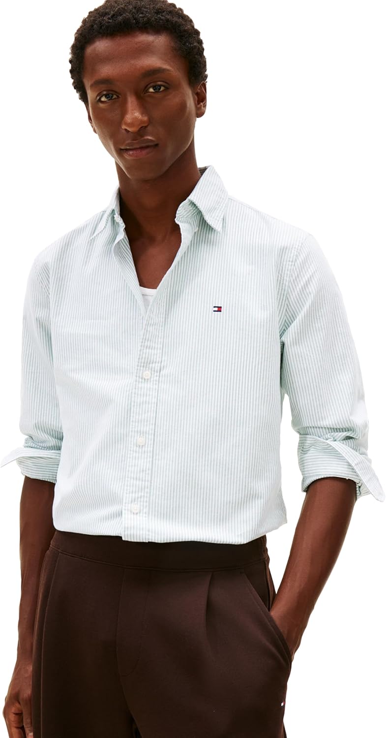 Tommy Hilfiger Men's Long Sleeve Oxford Shirts for Every Occasion