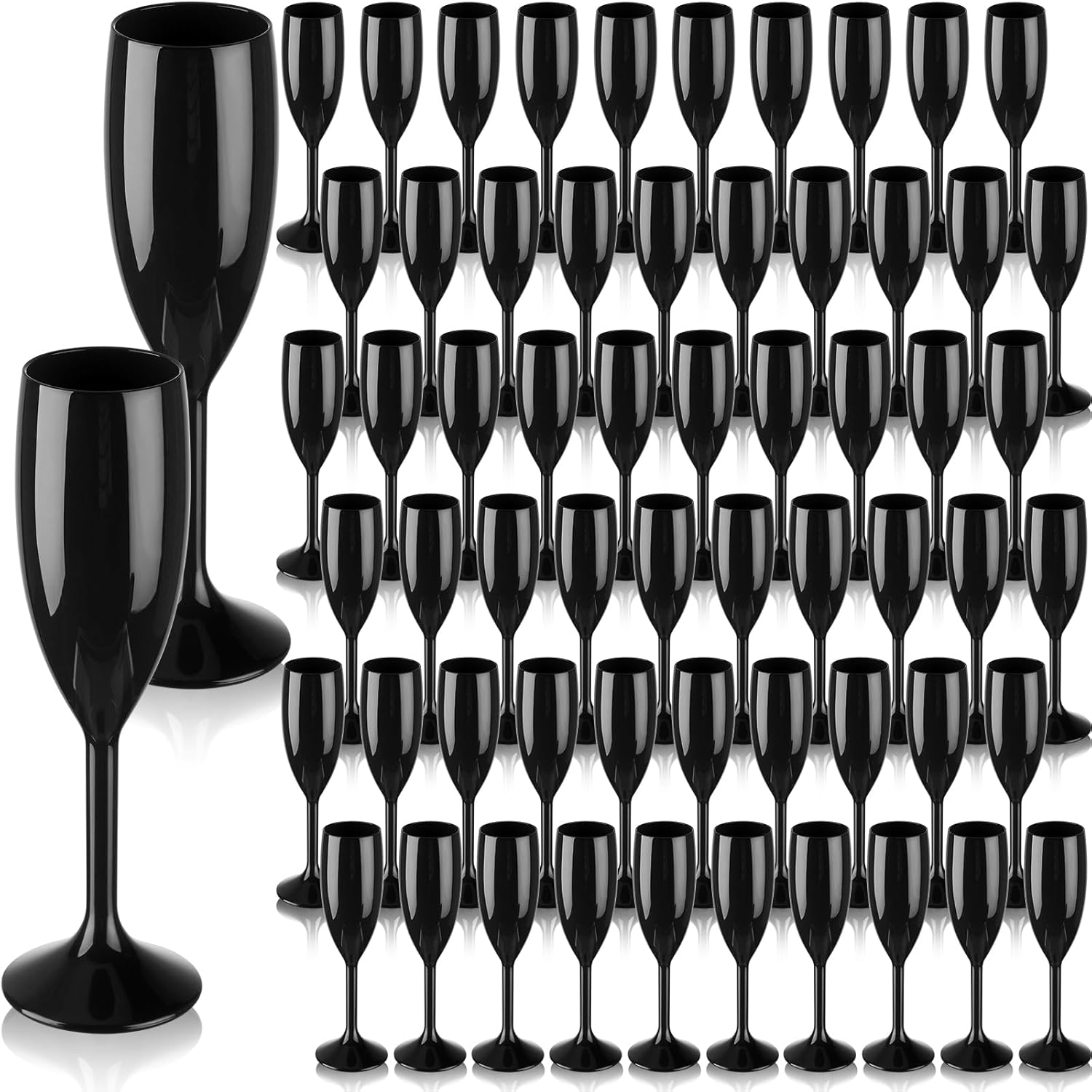 Unbreakable Acrylic Champagne Flutes for Every Celebration