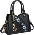 Triple Compartments Satchel Handbag for Women - Organized Everyday 3