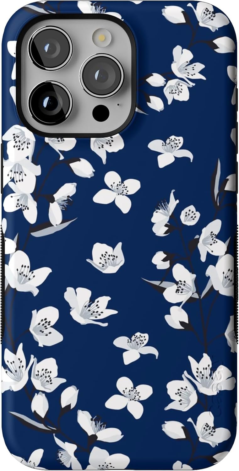 Casely iPhone 15 Pro Case - Bold Floral Forest Design