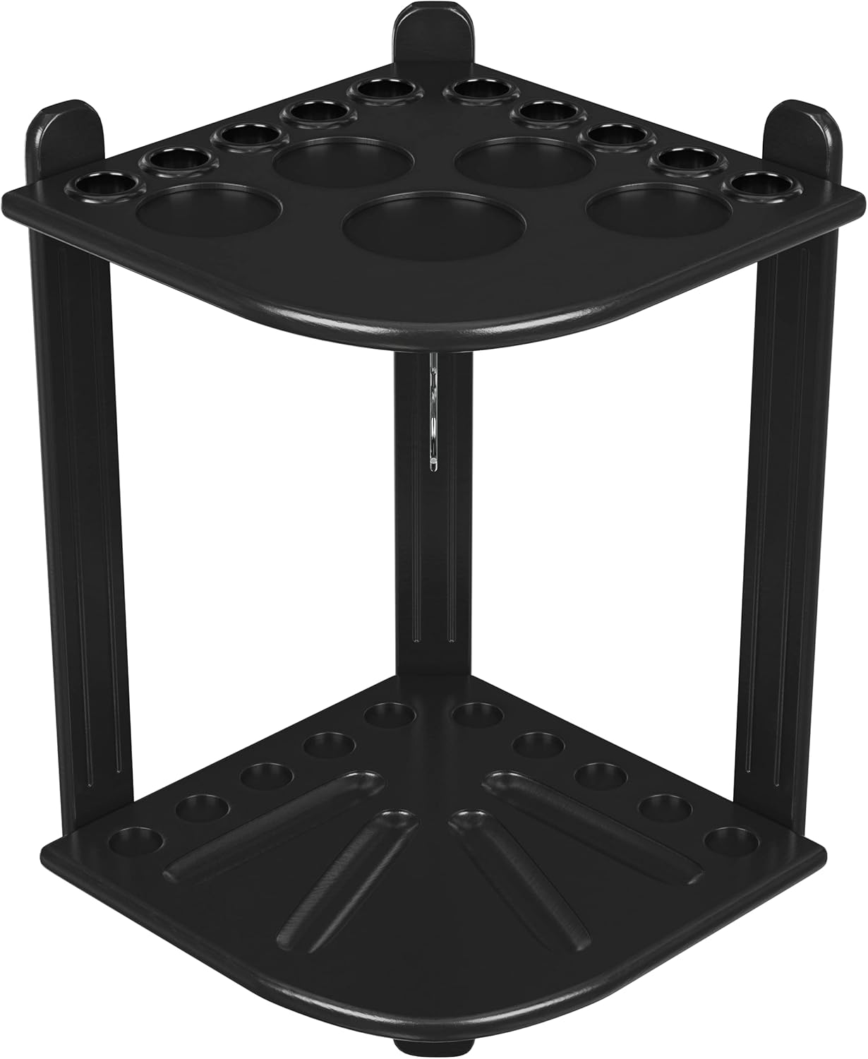 ISZY Billiards Pool Stick Holder - Stylish Cue Rack for 10 Sticks