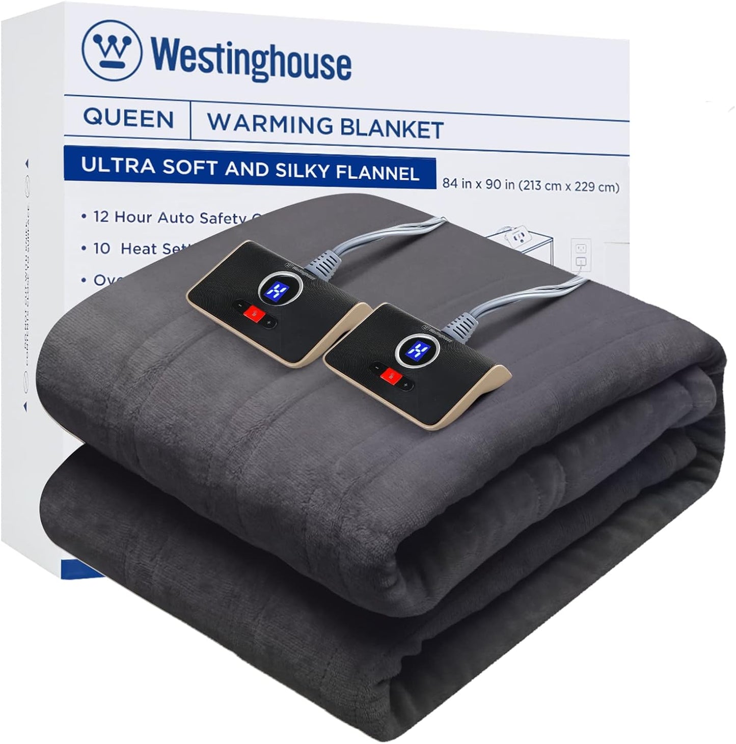 Westinghouse Queen Size Electric Heating Blanket for Comfort