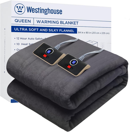 Westinghouse Queen Size Electric Heating Blanket for Comfort