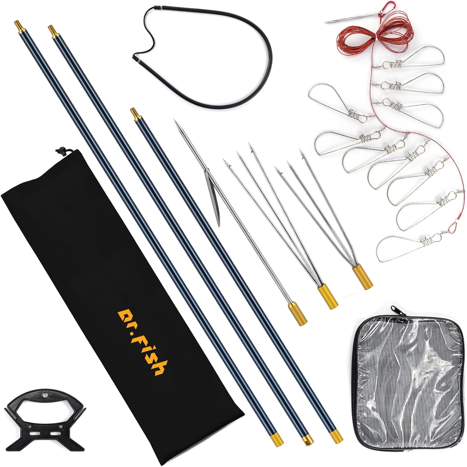 Dr.Fish 6'5 Spearfishing Kit: Powerful Pole Spear Set