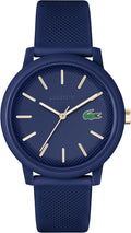 Lacoste 12.12 Men's Quartz Watch Navy TR90 Case - Sporty Minimalist