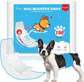 Dog Diaper Liners 150ct Super Absorption Disposable Booster Pads