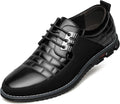 Men's Premium Leather Oxford Dress Shoes - Comfortable Everyday Wear