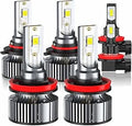 LED Headlight Bulbs for Toyota Camry Honda Pilot 2007-2014