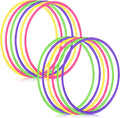 Libima 16 Pcs Toy Color Hoop Set - Detachable Adjustable Hoops